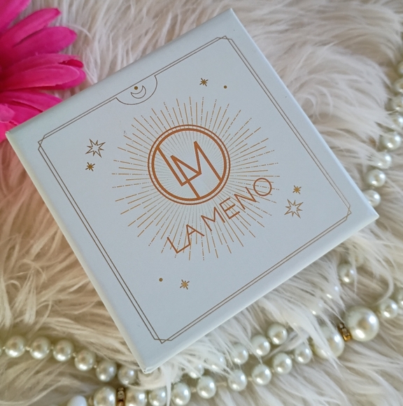 La Meno Pastel Pink Druzy Crystal Like Rock Sterling Silver Post Dangle Earrings - Picture 9 of 11